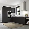 NICKEBO Фронтальна панель ящика, Матовий антрацит, 80x40 см, фото 6