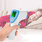 Безконтактний інфрачервоний термометр IT 1-100°C + Подарунок Пульсоксиметр SP2 / Цифровий градусник, фото 2