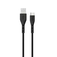 USB кабель для зарядки и передачи данных Type-C 2,0А 1м черный HAVIT