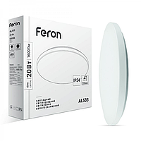 Светильник накладной LED светодиодный Feron AL533 20W 6500К настенно-потолочный