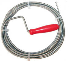 Трос для прочищення труб посилений "Змійка" 5 мм 3 метри Technics