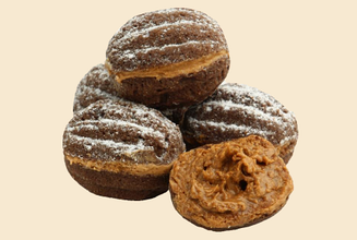 Печиво Горішок-Toniya зі смаком солоної карамелі 0,9 кг TM TONIYA