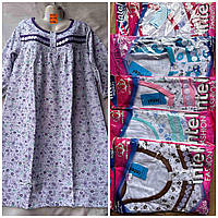 Платье халат женский зимний байка Узбекистан размер норма 48-58 (от 5 шт)