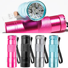 Портативна лампа-ліхтарик на 12 Вт. для сушіння гель-лаку та прихвату верхніх форм при нарощуванні - 106