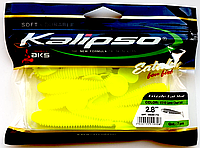 Силиконовая приманка виброхвост Kalipso Frizzle Fat Shad 2.8" 310 LCS 70 мм, 7 шт в упаковке