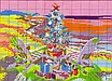 Набір для вишивання за нанесеною на канву схемою  "Christmas tree " .   AIDA 14CT printed, 30*21 см, фото 5