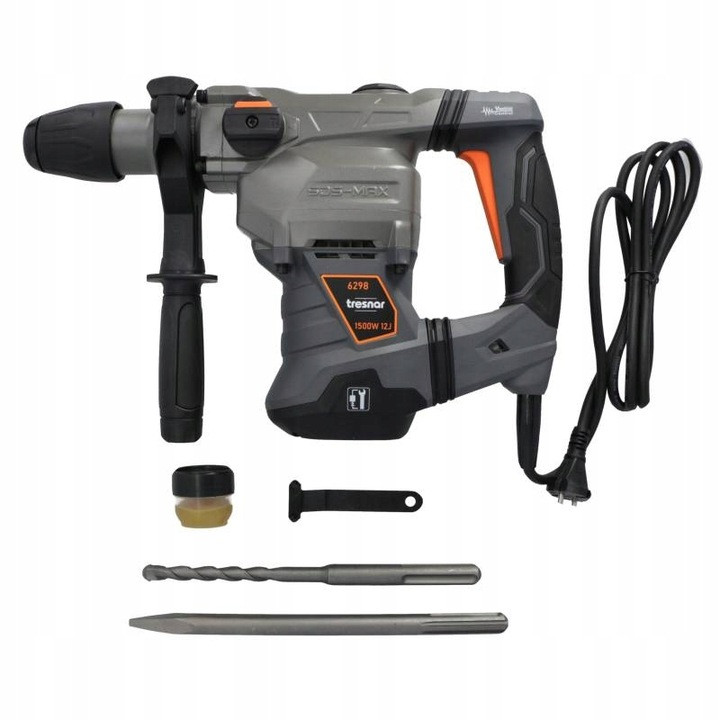 Бочковий перфоратор Tresnar [1500Вт / 4100 уд.хв / 4 Дж /  SDSmax], фото 1