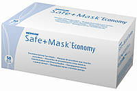 Маска медична тришарова MEDICOM SAFE+MASK ECONOMY (Pink), шт.