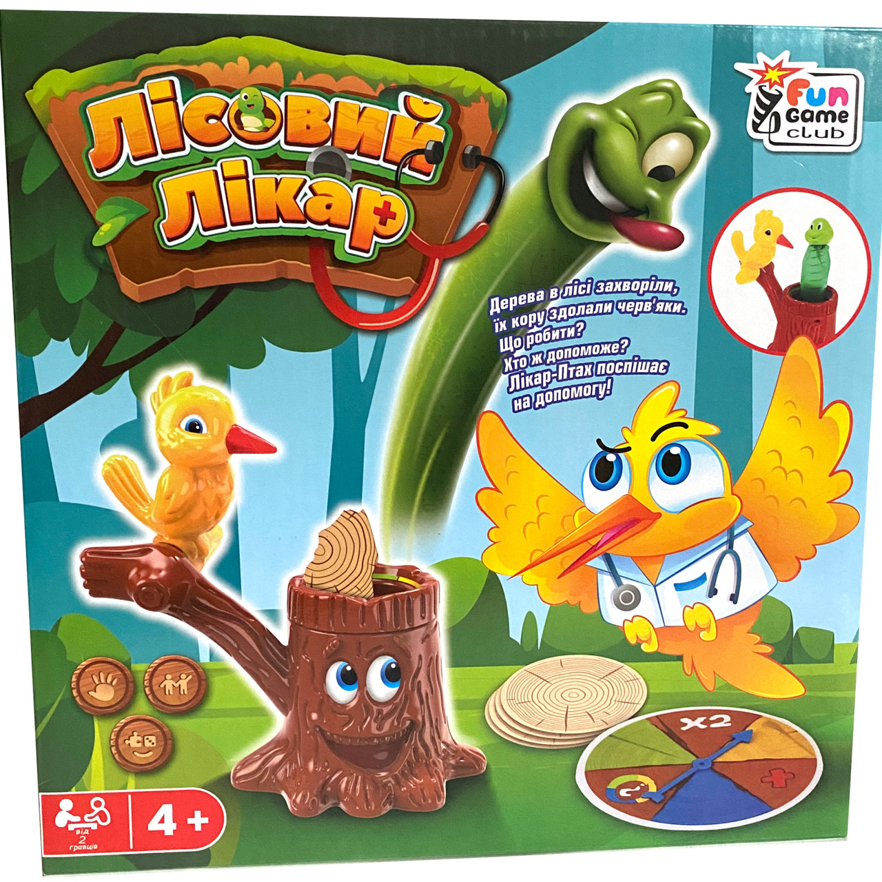 Настільна гра Лісовий лікар, Fun Game, 4+, уп 27*11*26см (13892), фото 1