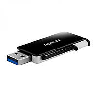 USB-накопичувач Apacer AH350 64 Gb USB Flash Drive 3.2 64 Гб Black NC, код: 8063008