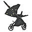 Коляска дитяча El Camino ME 1078 VERSA Clover Black, чорний, фото 3