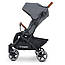 Коляска дитяча El Camino ME 1090-1 LOONA Smoke Gray, сірий, фото 4