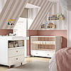 MYLLRA Комплект дитячих меблів, 2 предмети, білий, 60x120 см, фото 2