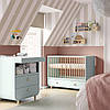 MYLLRA Комплект дитячих меблів, 2 предмети, світло-бірюзовий, 60x120 см, фото 2
