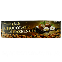 Шоколад черный с фундуком Торрас Torras dark hazelnuts 300g