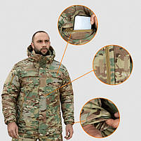 Куртка зимова Camotec Patrol System 3.0 Dewspo RS Multicam, фото 6