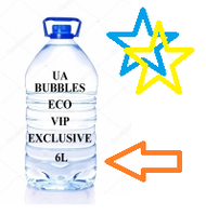Универсальная жидкость для генераторов мыльных пузырей UA BUBBLES ECO VIP EXCLUSIVE 6L