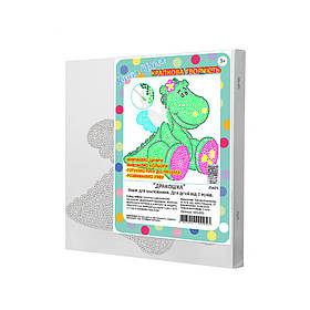 Набір для малювання для дітей Riviera Blanca Дракошка 25x25 см (КА1-01)