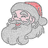 Набір для малювання для дітей Riviera Blanca Дід Мороз 25x25 см (КА1-10), фото 4