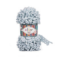 Alize Puffy Fine( Пуффі файн) - 500 світло сірий