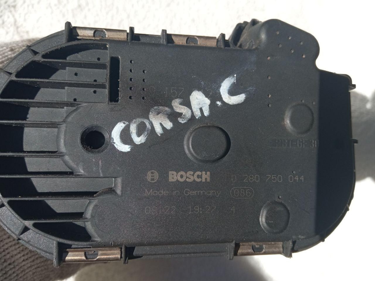 Дросельна заслінка Opel Corsa C Bosch 0 280 750 044 / 9157 512, фото 1