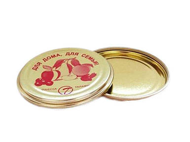 Кришка закаточна СКО I-82 (лак) (50шт в спайці) ТМ ТАЛАМУС FG