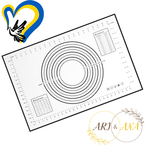 Силіконовий коврик для випікання 60х40см Ari&Ana