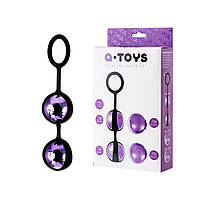Вагінальні кульки Toyfa A-Toys, ABS пластик, фіолетові, 14,6 см sonia.com.ua