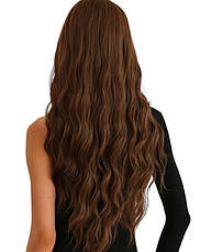 Перука Tifany Brown довга, натуральне синтетичне волосся, фото 3