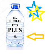 Пузырьковая жидкость для генераторов мыльных пузырей UA BUBBLES ECO PULLS 6L