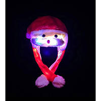 Рождественская шапка Санта Клауса светящиеся