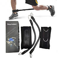Тренажер для бігу та стрибків, силових тренувань латеральний тренажер амортизатор для ніг Step Trainer JMP