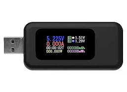 USB Тестер KWS-MX18L вольтметр амперметр вимірювач ємності акумулятора, струм, ємність, напруга