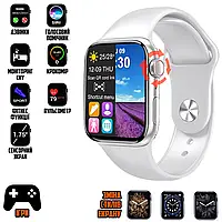 Смарт часы Smart Watch T500PLUS-PRO 1,75", с голосовым вызовом, спорт режимы, SIRI/Google White JMP