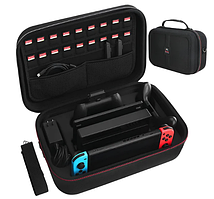 Захисний Travel кейс сумка HEYSTOP для Nintendo Switch / OLED / Чорний