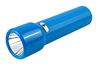 Кишеньковий ручний акумуляторний ліхтар YAJIA YJ-8931 1LED USB Синій