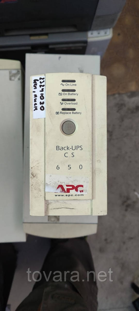 ИБП Бесперебойник UPS 650 VA / ВА APC Back-UPS CS BK650EI.