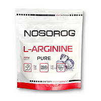 Аминокислота L-аргинин для спорта L-Arginine (200 g, pure), NOSOROG 18+