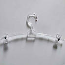 Плічки Вішачки Тремпеля  для Нижньої Білизни  з прищіпками коромисло прозорі Польща, фото 5