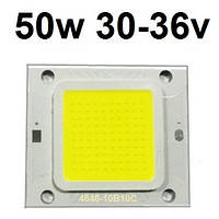 Светодиод 50W 30-36V COB 10B10C код 18147