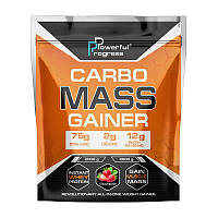 Белковый гейнер для тренировок Carbo Mass Gainer (4 kg, vanilla), Powerful Progress 18+
