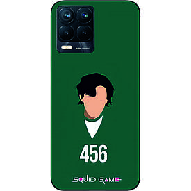 Силіконовий чохол Case для Realme 8 Pro з картинкою Гра в кальмара Гравець 456