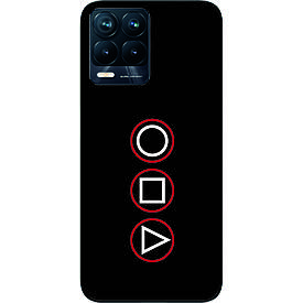 Силіконовий чохол Case для Realme 8 Pro з картинкою Гра в кальмара Логотип