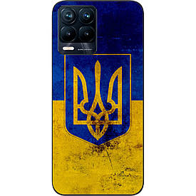 Силіконовий чохол Case для Realme 8 Pro з картинкою Герб і прапор