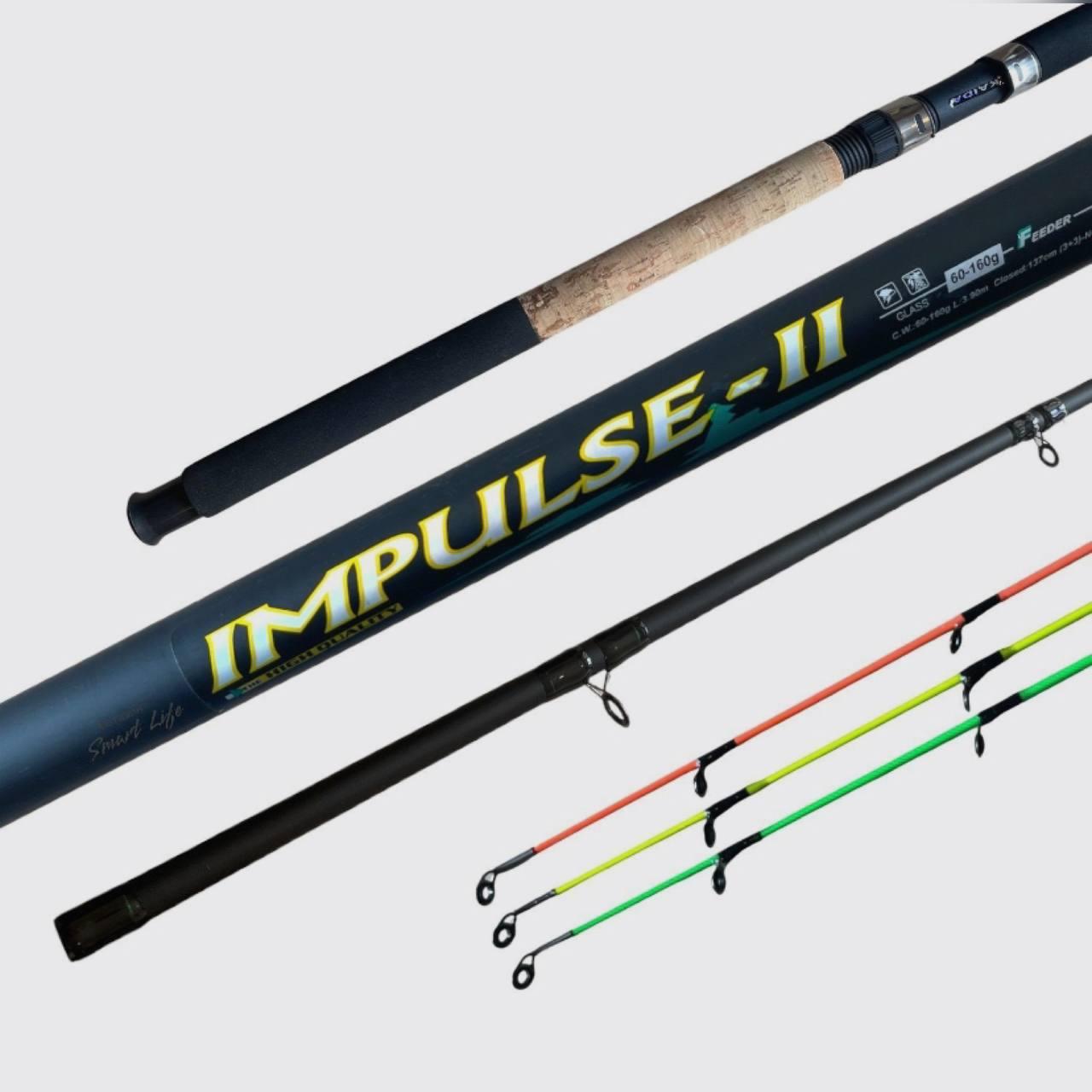 Фидерное удилище Kaida Impulse II (60 - 160g) 3.3m