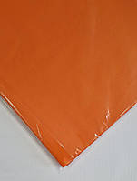 Папір тишею колір червоний апельсин розмір 70 см на 50 см