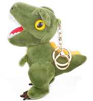 Мягкая игрушка брелок на рюкзак зеленый дракон дракончик символ 2024 15 см