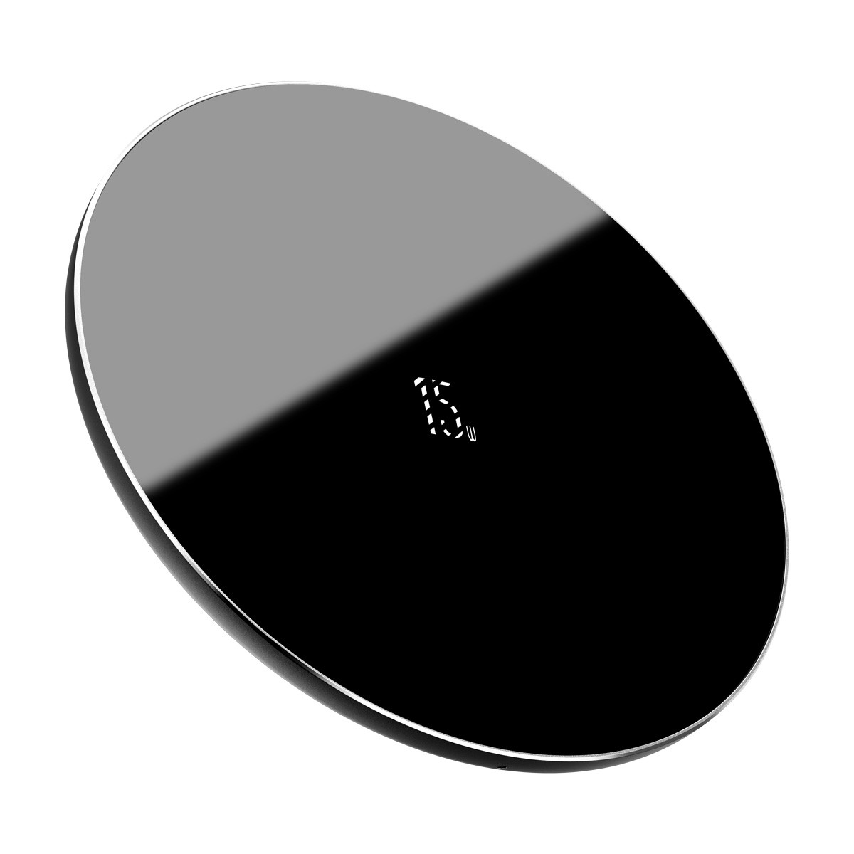 Бездротовий зарядний пристрій Baseus Simple 15W Черный (WXJK-B01)