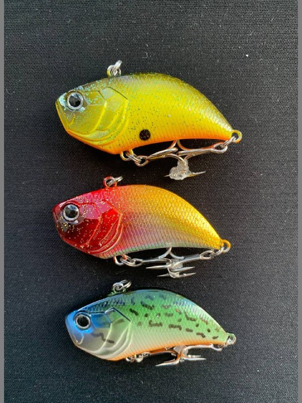 Набір Воблерів раттлин Fishing Realis Vibration 55 Nitro 14g (Набір 3шт), фото 1