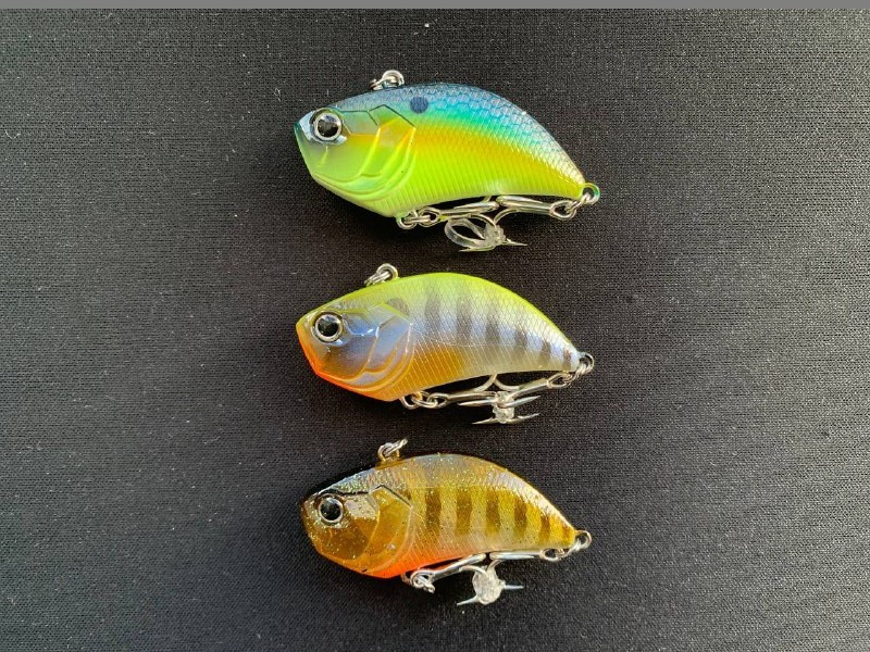 Набір Воблерів раттлин Fishing Realis Vibration 55 Nitro 14g (Набір 3шт), фото 1